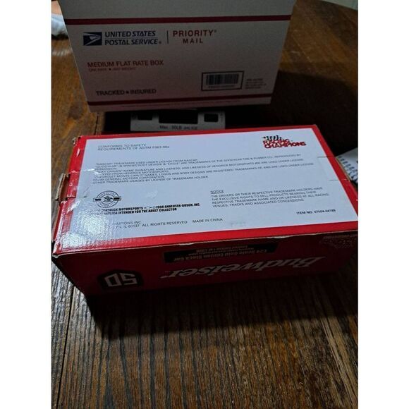 Vintage 98 Racing Champions Gold Ricky Craven #50 Bud Die Cast Nascar Race Car - Picture 9 of 9